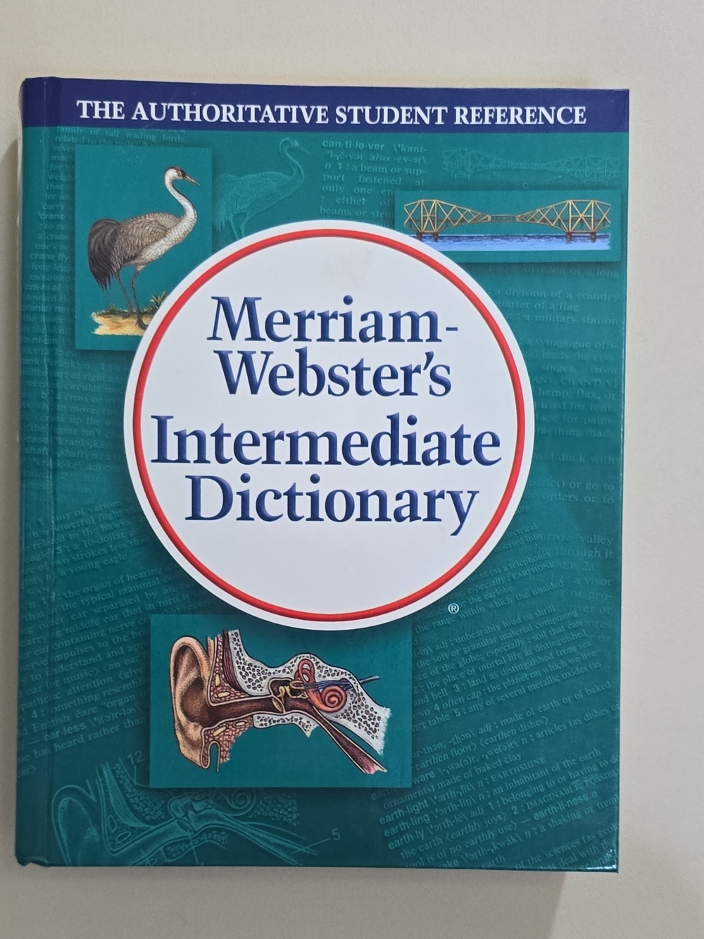 Merriam-Webster's Intermediate Dictionary - Teal Hardcover